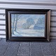 Axel MøllerVintermotiv, AalborgMaleri