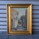 Einar GrossAalborg bymotivMaleri