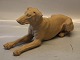 Aluminia 3911 RC Aluminia Faience Dobermann 16.5 x 38 cm Jeanne Grut Unglazed teracotta