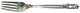 Acorn Child ForkGeorg Jensen. Length 14.3 cm.