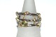 Designers Favorites ring, Sterling sølv   340Sort Rhodium og 18 karat guld belægning