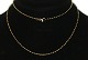 Olive necklace in 14 carat gold, the necklace is newLength: 70 cm.