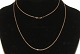 Anchor chain New in 14 carat gold with round surface.Length: 60 cm.