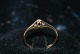 Gold ring with the diamond 14 caratRing size 56