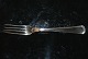 Double fluted Silver, Lunch ForkHorsensLength 17 cm.
