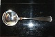 Double fluted Silver, Serving spoon round lafCohrLength 17.5 cm.
