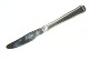Dobbeltriflet Frokostkniv Georg Jensen Sterlingsølv  Lang Skaft. 19.5 cm.