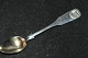 Salt spoon Mussel SilverLength 7.5 cm.