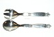 Queen / Acanthus Salad Set SilverGeorg Jensen silver cutleryLength 16 cm.