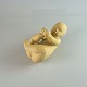Sandsten figurLiggende baby
