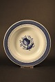 Royal Copenhagen - Aluminum Tranquebar large deep plate. Dia.:22cm.RC# 11-947.
