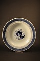 Royal Copenhagen - Aluminia Tranquebar faience BIG deep plate. Dia.:25cm. RC# 11-950.