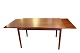 Spisebord med hollandsk udtræk i teak af dansk design fra 1960erne.5000m2 udstilling.