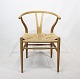 Y-stol, model CH24, i eg og naturflet af Hans J. Wegner og Carl Hansen & Søn i 1960erne.5000m2 udstilling.