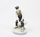 Kgl. porcelænsfigur, dreng med får, nr.: 627.5000m2 udstilling.