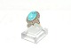 Elegant 14 carat gold ring with turquoise stoneSize 55