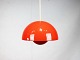 Rød Flowerpot - Model VP1 - Pendel - Verner Panton - 1970