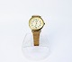 Inex forgyldt dameur med quartz.5000m2 udstilling.