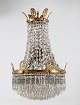 Stor prismelysekroneEmpirestil år 1910