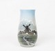 Vase med motiv af mølle, nr.: 525-5210, af Bing & Grøndahl.