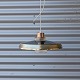 Dansk designLoftslampe med sortlakeret top
