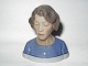 Rare Dahl Jensen FigurineWoman Bust