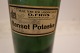 Gammel original flaske med Renset PotaskeFra Vejle Tekn. Kemiske Laboratorium D. Friis Cand. pharm. ex. polyt.Vi har et stort udvalg af gamle købmandsvarer med originalt indholdKontakt os for yderligere information