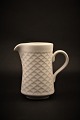 Bing & Grøndahl Hvid Cordial / Palet , flødekande H:10cm. Designet af Jens Harald Quistgaard.B&G# 303.