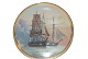 English Ship PlateMotif: LA BELLE POULE
