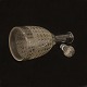 A pair of carafes. Circa 1900H: 29cm