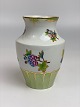 Porcelain vase with Queen Victoria pattern from Herend Porcelain in Hungary in the 125 jubilee year 1964