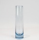 Lyseblå glas vase af Per Lütken for Holmegaard.