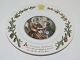 Peters JulStor kagetallerken 19 cm. - Motiv 5
