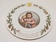 Peterchens Weinacht (tysk tekst)Stor kagetallerken 19 cm. - Motiv 3