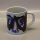 Large 1995 Peter Brandes	 Royal Copenhagen Faience Annual mugs 498 ca 10.3 cm  