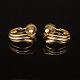 Et par Georg Jensen ørestikker i 18kt guld. #1488. Design af Regitze Overgaard. Stemplet Georg Jensen og Regitze Overgaard. Mål: 20x18mm