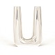 Søren Georg Jensen lysestage til to lys i sterlingsølv. Fremstillet for Georg Jensen. #1087. H: 17,5cm. V: 846gr