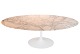 Tulip Oval Spisebord - Marmor Top - Eero Saarinen - Knoll Furniture