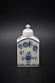 Royal Copenhagen old Blue Fluted Fluted tea can with lid...