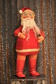 Big Santa in fabric from the 50s. Height: 82cm.