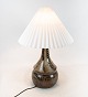 Keramiklampe af dansk design fra 1960erne.5000m2 udstilling.