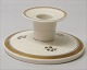 3335-947 Candlestick 6 cm Golden Clover # 947 (Cream) Royal Copenhagen (Old Liselund)