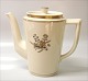 9533-947 Coffee pot 21 cm (1l) Golden Clover # 947 (Cream) Royal Copenhagen (Old Liselund)