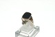 Guld Herre ring med sort onyx i 14  karat guldSOLGT