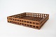 Bakke i teak af Trip Trap.5000m2 udstilling.