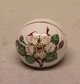 Kongelig Dansk 21-470   Kgl. Visitkort holder 4.5 x 5 cm kugle med blomst og monogram  DGR 28-5-1928