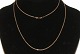 Anchor chain New in 14 carat gold with round surface.Length: 70 cm.