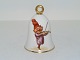 Royal Copenhagen JulJuleklokke med nisser