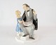 Porcelænsfigur i form af H.C. Andersen, nr.: 2037, af Bing og Grøndahl.