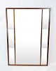 Spejl i palisander af dansk design fra 1960erne.